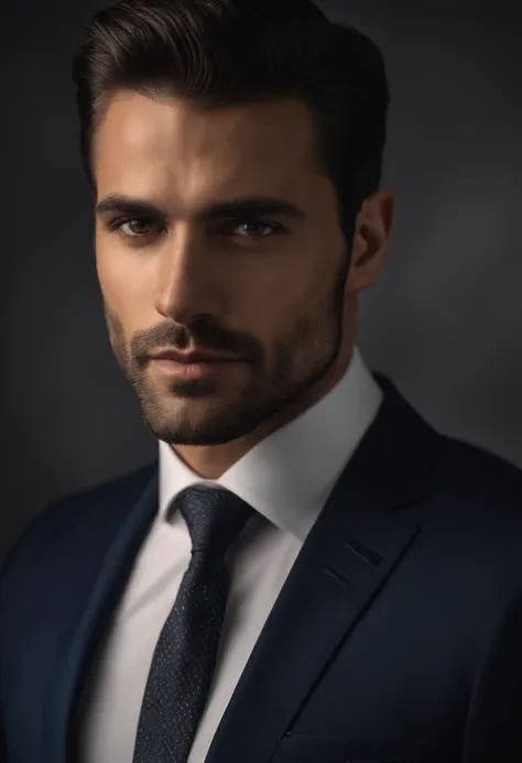 attractive 30 year old man in Hugo boss business suit , Belle barbe ...