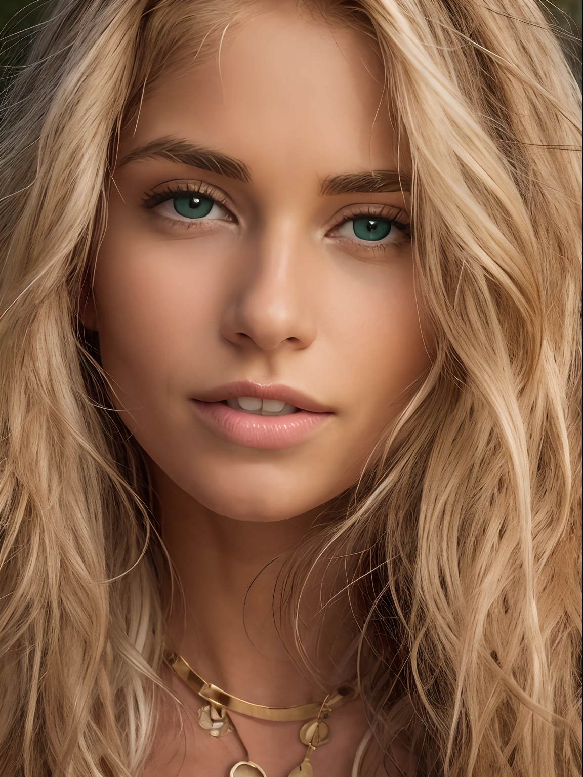 Hailey Olivia Smith, 1 girl 18 years old, Long hair, looking down at viewer, blond hair, green eyes, full entire body, 比基尼, lips, realisti, nose, flirting with the camera, in the beach (4k-Photo:1.1) by (Jeremy Lipking:0.3), (Dittmann Anna:0.3), (Arian Mark:0.3), (keen focus:1.3), high detailed, beautiful detailed face, Beautiful detailed mouth, beautiful detailed eyes, Beautiful, detaillierte nose, hazel eyes, long blond hair, (attractive young woman:1.3), (seductive:1.1), (Smileing:1.1), (flush:1.1), Hourglass Body Shape