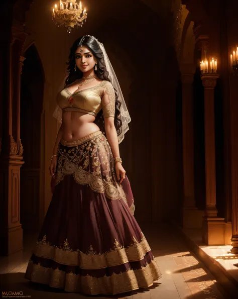 (masterpiece wedding photography:1.3) of a (solo full body:1.3) ravishing sexy curvy chubby tall supermodel Anupama Parmeshwaran...