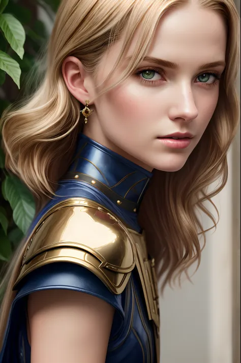 1girl, hair blonde, 8K, HD, realistic, beautiful highly detailed face. painting by artgerm and greg rutkowski and alphonse mucha...