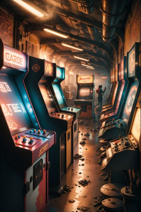 arcade，retro，nostalgia