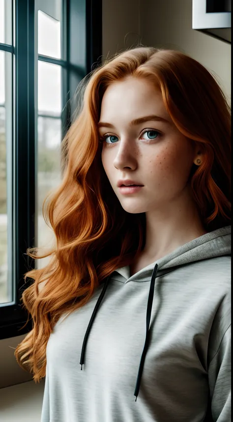 1girl In Age19 Solo Aesthetic Artwork Irish Redhead Seaart Ai