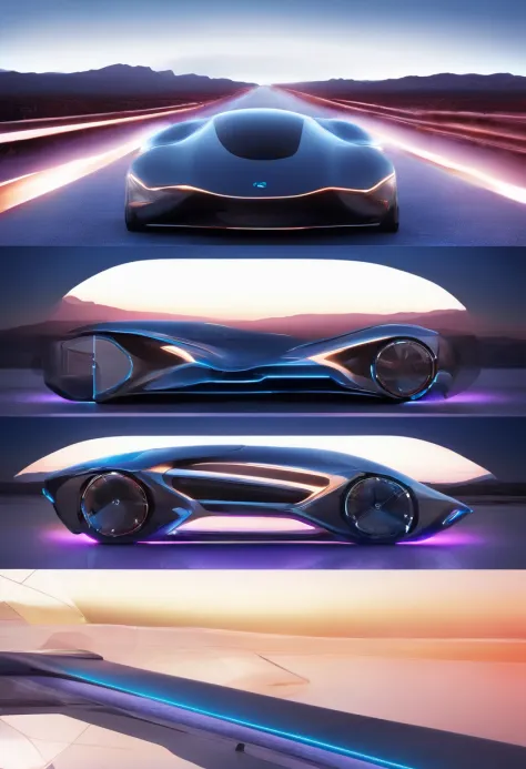 (best quality,4k,8k,highres,masterpiece:1.2),ultra-detailed,(realistic,photorealistic,photo-realistic:1.37),futuristic car,spaceship,oval-shaped design,transparent cabin,reflective body,streamlined aerodynamics,hovering above the ground,sleek and shiny sur...
