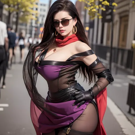 (masterpiece:1.1, Best Quality, High quality:1.1), Lisa Lisa, mature female, A MILF, Professional artwork, Intricate details, field of views, Sharp Focus, detailed paintings, photorealistic lighting, trending on pixiv, (Vibrant lighting, Vibrant colors:1.0...