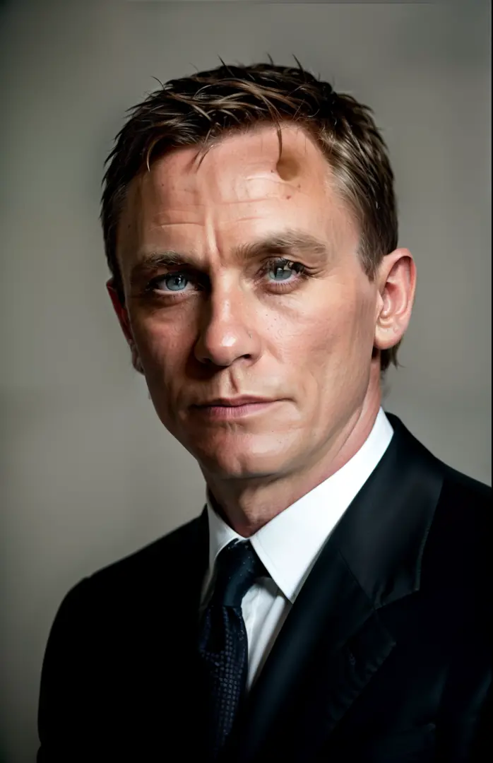award winning (portrait photo:1.4) of a handsome man, 007danielcraig, dressed in a white suit, standing beside a silver Aston Martin DB5 car, Swiss Alps (shallow depth of field:1.3), by lee jeffries nikon d850 film stock photograph 4 kodak portra 400 camer...