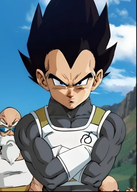 Hyperrealistic version of Vegeta, hyperdetailed, 8k, hyperrealistic