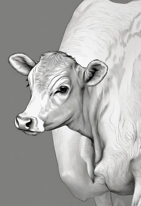Practicing cow sketches : r/drawing