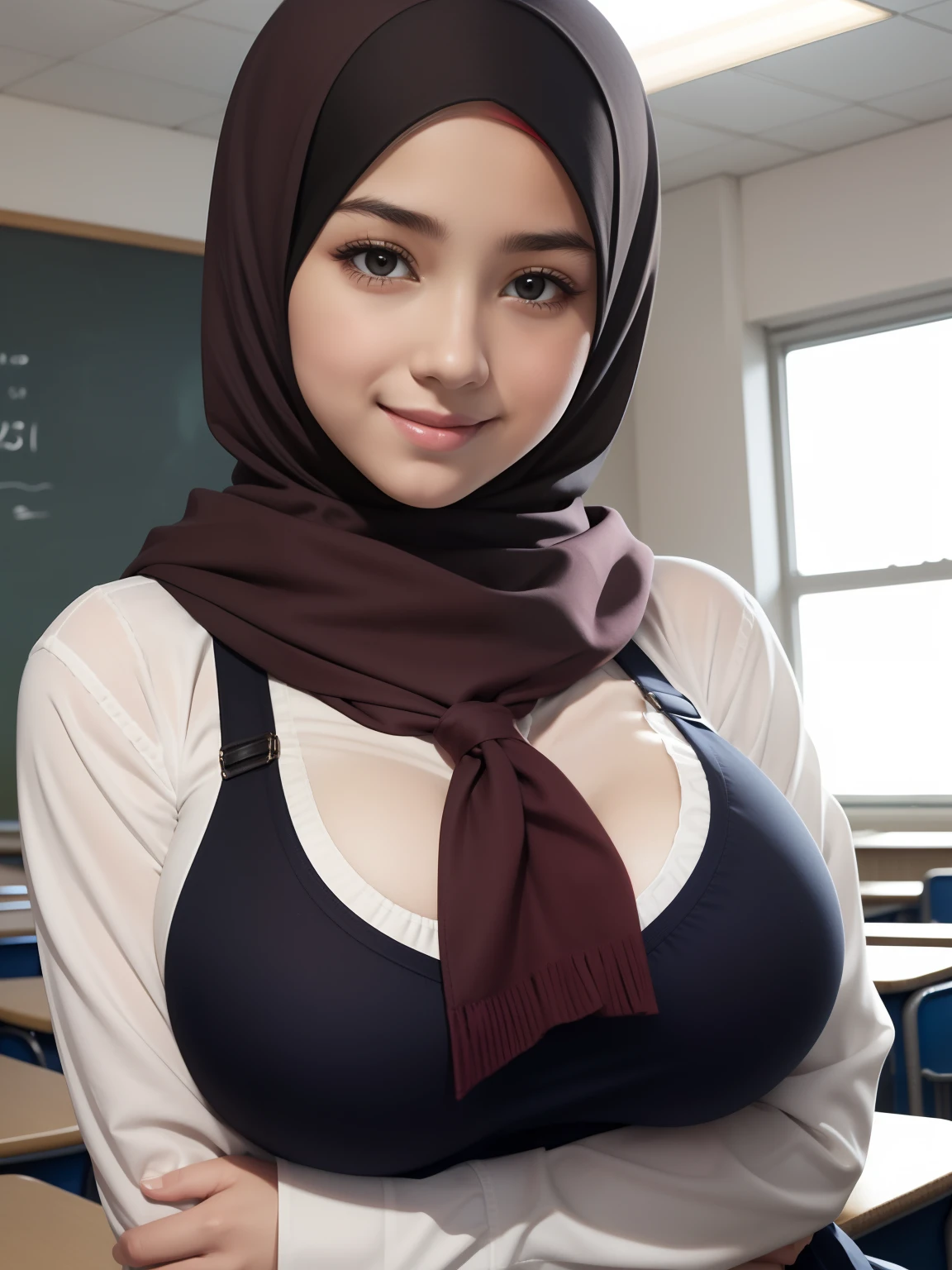 perfect body:2.0,big breasts:2.5,smile,huge breasts1.8,bust - SeaArt AI