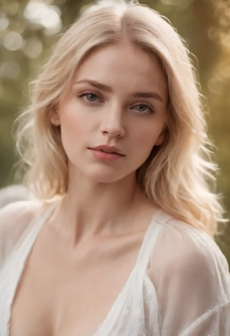 (Best quality,Realistic:1.37),Portrait,"Blonde girl",sound sleep,Perfect physique,intense heat,White,Translucent sweat-soaked clothes,Exposed breasts,exposed ,Beautiful,Sexy
