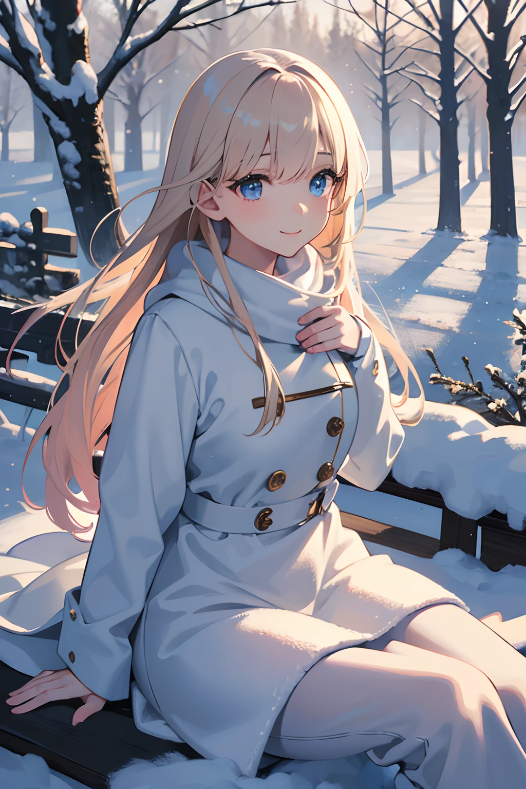 (best quality,highres),beautiful young woman,snow-covered countryside,winter scene,winter coat,long coat,beautiful winter boots,gloves,nudist,happy,natural beauty,long blonde hair,sparkling blue eyes,detailed facial features,rosy cheeks,warm smile,icy breath,pink and white winter landscape,snowflakes gently falling,crisp winter air,quiet and peaceful,serene atmosphere,tranquil mood,steps on sparkling snow,trail of footprints,white winter wonderland,pristine nature,soft and fluffy snow,clear blue sky,sunlight shining through the trees,subtle shadows,cozy and warm feeling,calm and relaxation,enjoying the solitude,one with nature,blissful harmony,soothing sounds of nature,gentle breeze,rustling of leaves in the wind,melting icicles,sound of crunching snow underfoot,whisper of the wind,feeling of  and liberation,the beauty of simplicity,uninhibited and carefree existence,embrace of natural elements,graceful and elegant movement,peaceful aura,feeling of contentment and happiness,enjoying the present moment,connecting with the environment,gentle and slow pace,taking in the breathtaking scenery,admiring the winter wonderland,immersed in the beauty of nature,unforgettable winter memories.
【Material】：oil painting,classic artwork,lifelike portrait,realistic style,soft brushstrokes,rich textures,attention to detail,vibrant colors,warm color palette,depth and dimension,subtle highlights and shadows,touch of impressionism,elegant and sophisticated composition,fine art quality
【image quality】：ultra-detailed,high resolution,crystal clear image,sharp focus,fine details,captivating clarity and definition,professional grade,exquisite quality,picture-perfect,impeccable craftsmanship,superb level of detail,realistic portrayal
【art-style】：portrait art,realism,impressionism,romanticism,winter landscape painting,contemporary art,landscape photography,concept artists
【Color tones】：soft and cool tones,winter color palette,frosty blues,pure whites,subtle greys,hints of pink,pops of vibrant red
【lamplight】：soft diffused light,subtle sunlight,play of light and shadow,gentle glow,warm and cozy ambiance,calming and inviting