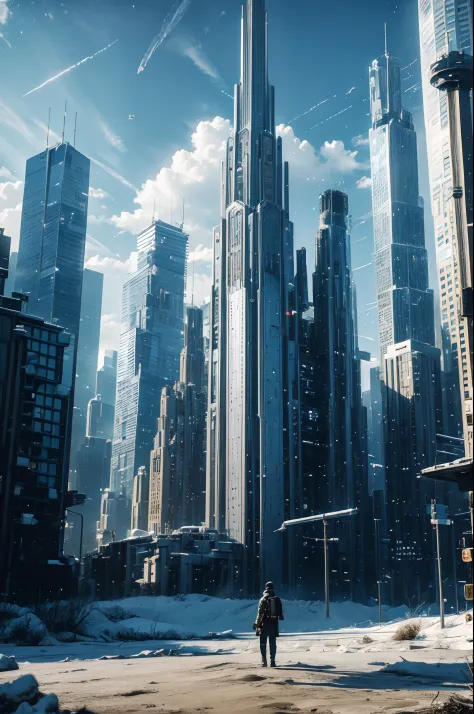 Future City, Universe, Technology, magic, reality,01