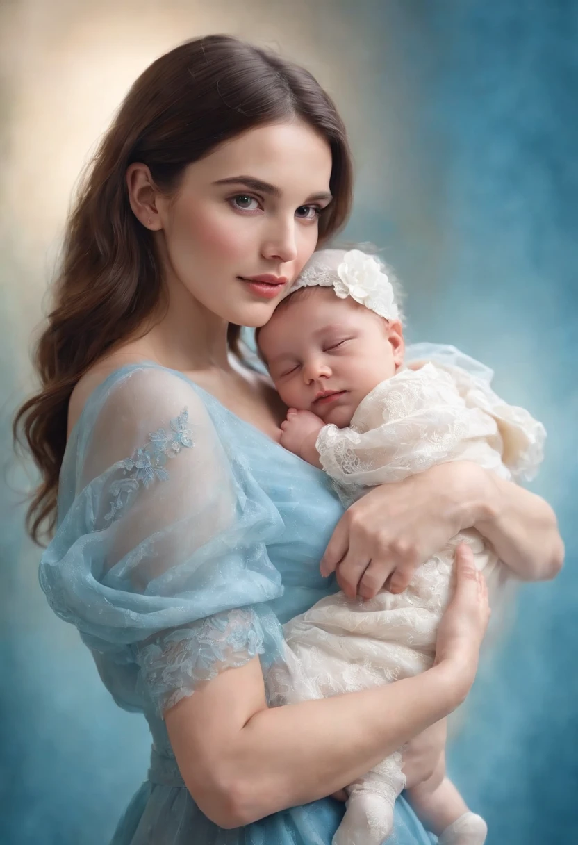 beautiful paintings of cute babies