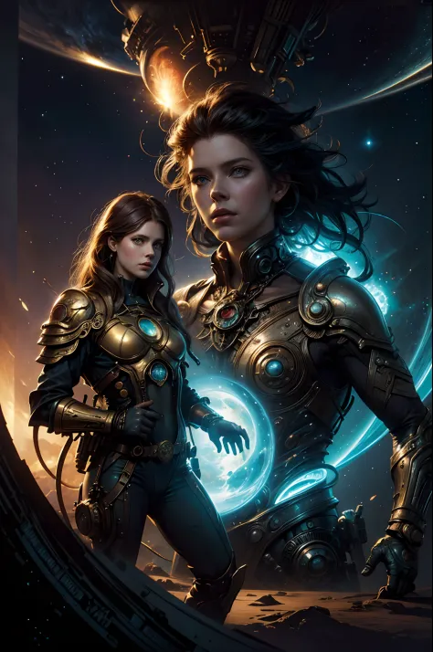 Future City, Universe, Technology, magic, boris vallejo and tom bagshaw, Prophet graphic novel, Cosmic artifacts, Inspired by Ea...