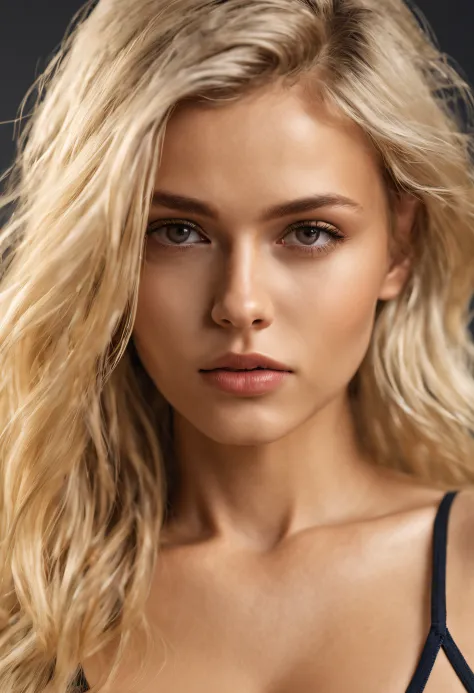 pretty sexy woman, 18 yo, natural beautiful tits, athletic body, ((blond)), masterpiece, ultra detailed, realistic, highres, 8k, hyper realistic, perfect human body, highly detailed, russian ethnicity, full body from head to toe, muscular thighs