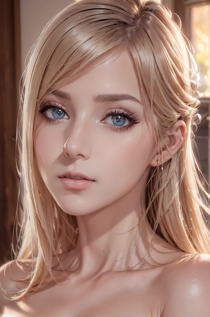 (masterpiece, Digital Art, Digital Illustration, 4K, 8K, Ultra-detailed, beautiful image, Sharp Image,, Raw photo, Perfect face, Perfect lines, Perfect eyes, Soft lighting), slim body, slender, shiny skin, influencer, ab, shoulder length hair, bangs,  bbc, pov 