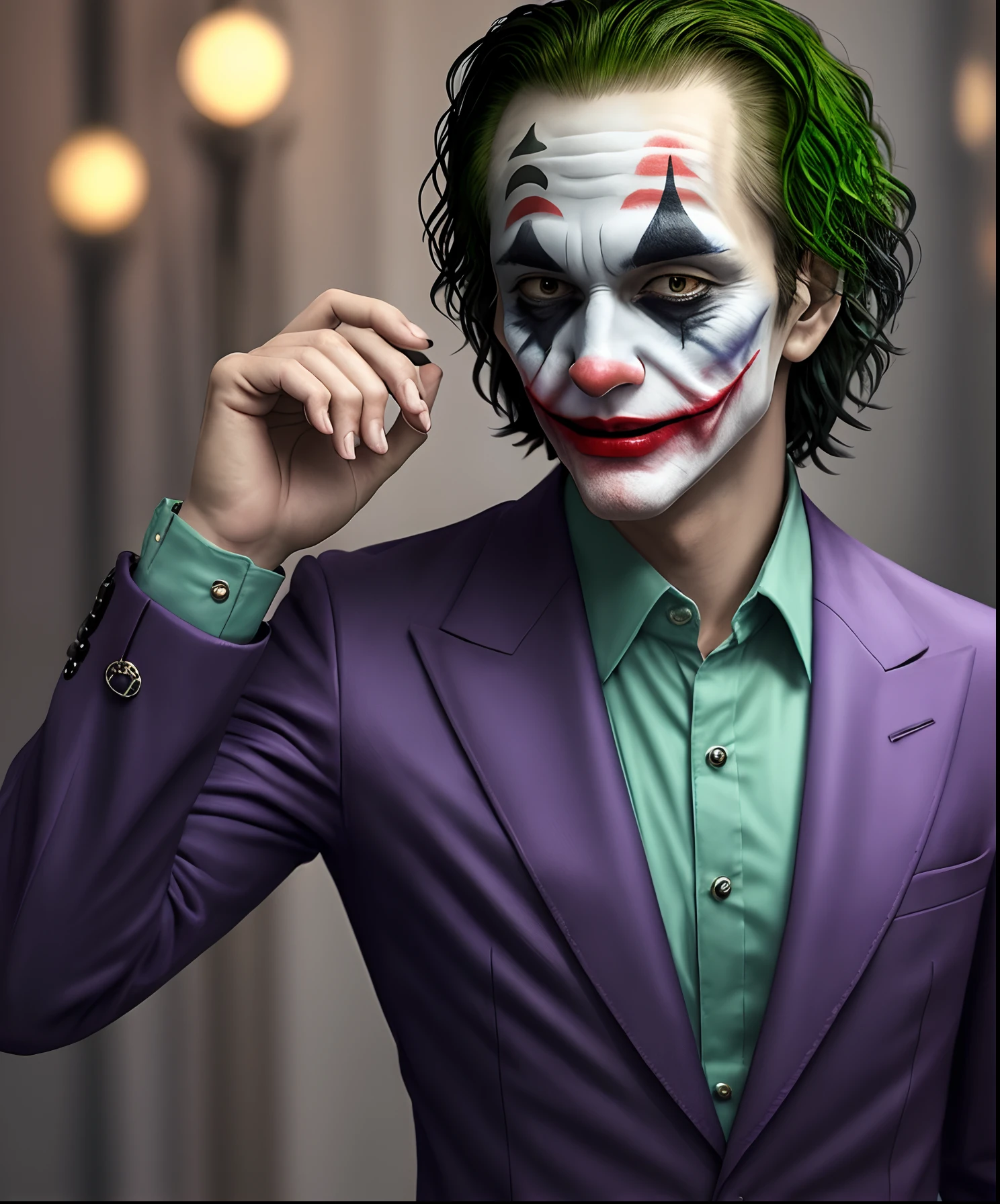 Joker with jewelry - SeaArt AI