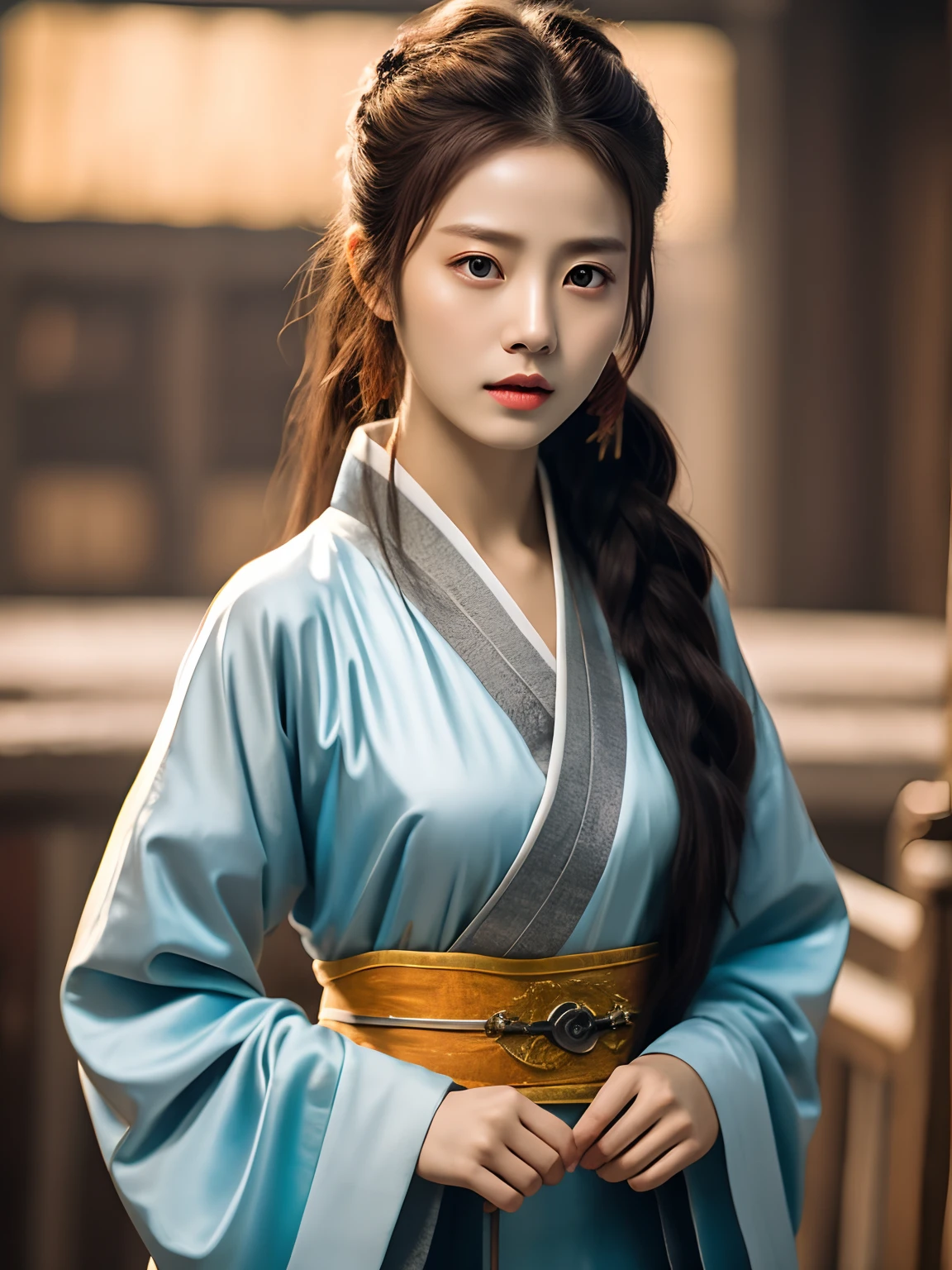 best quality, masterpiece, highres, wuxia 1girl,