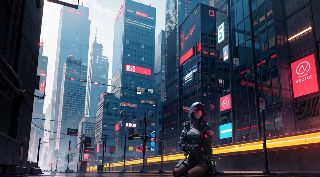 cyberpunk city