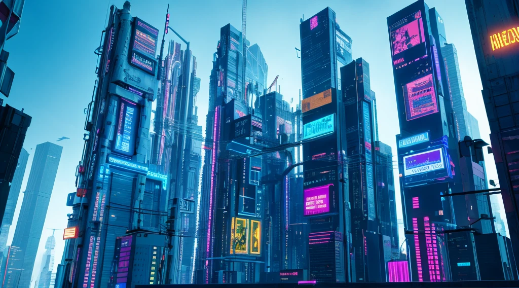 cyberpunk city