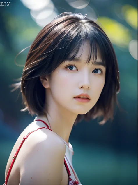 IU1, Serious look, ModelShoot style, (Extremely detailed Cg Unity 8K wallpaper), full-shot body photo of the most beautiful artw...