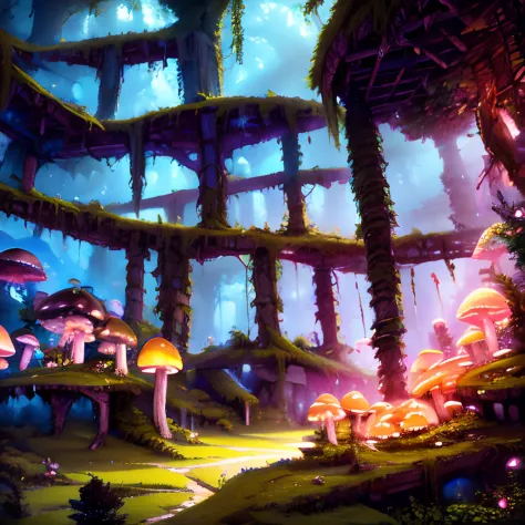 RootOfShroomsInMagicForest