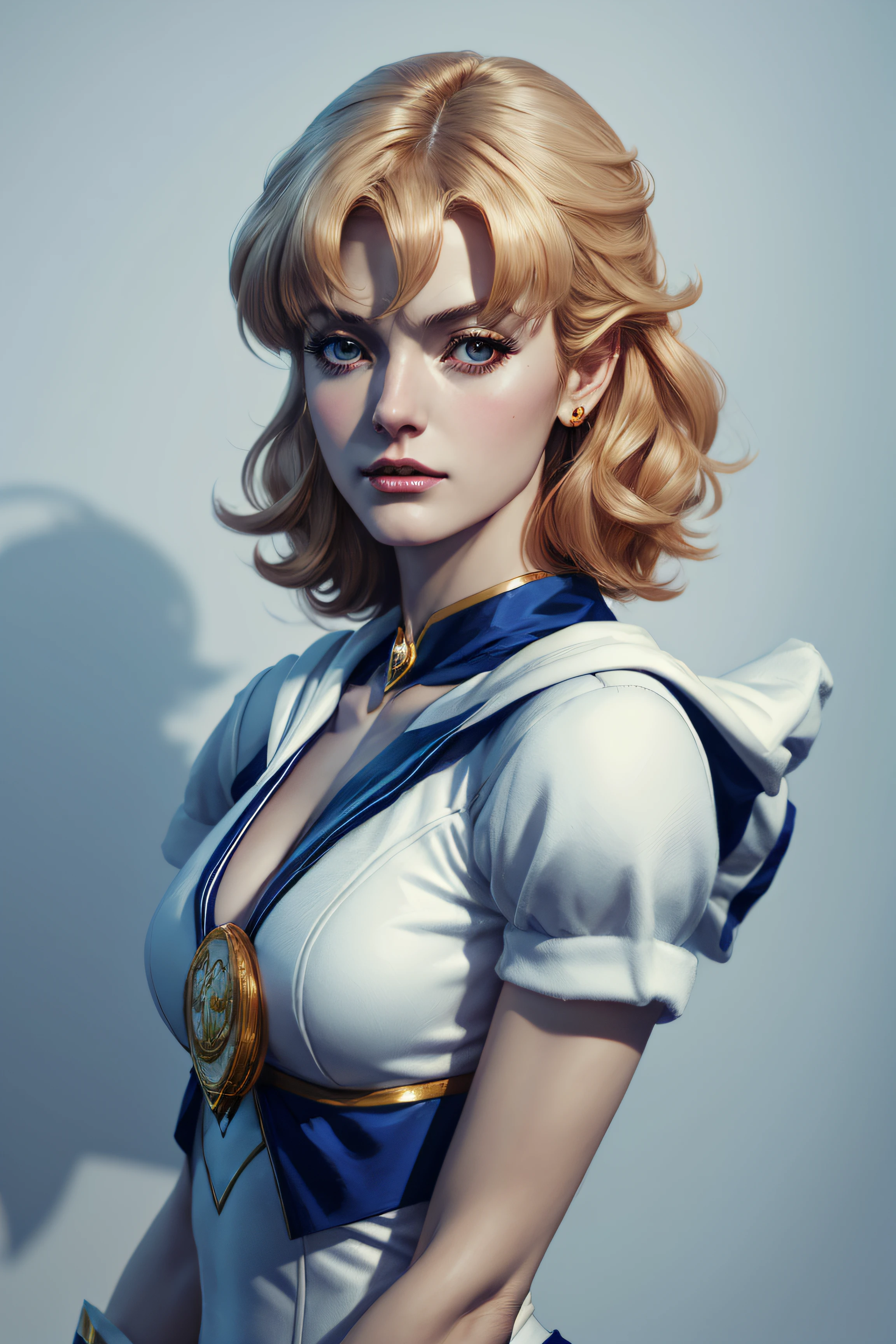 Heather Graham, wearingelegant sailor moon costume, character portrait, 4 9 9 0 s, short hair, intricate, elegant, highly detailed, digital painting, artstation, concept art, smooth, sharp focus, illustration, art by wlop, charlie bowater and alexandra fomina
