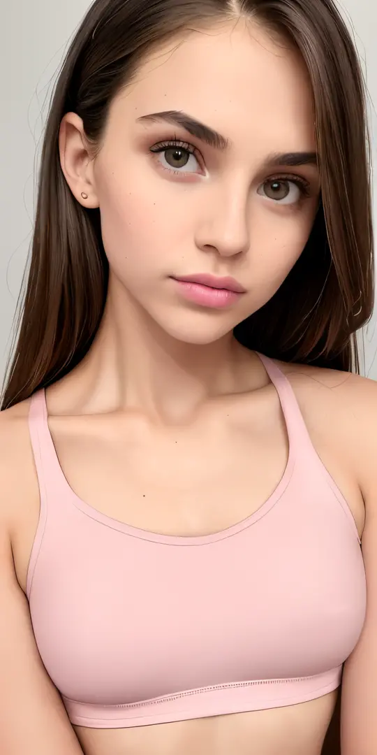 (masterpiece, best quality, supercute sexy beautiful girl, 8 years old, face of an angel, perfect face, perfect lips, perfect eyes, perfect nose, pretty face:1.2), Fit muscled body, 7 years old, Sharp chin, photography, raw photo, masterpiece, extremely de...