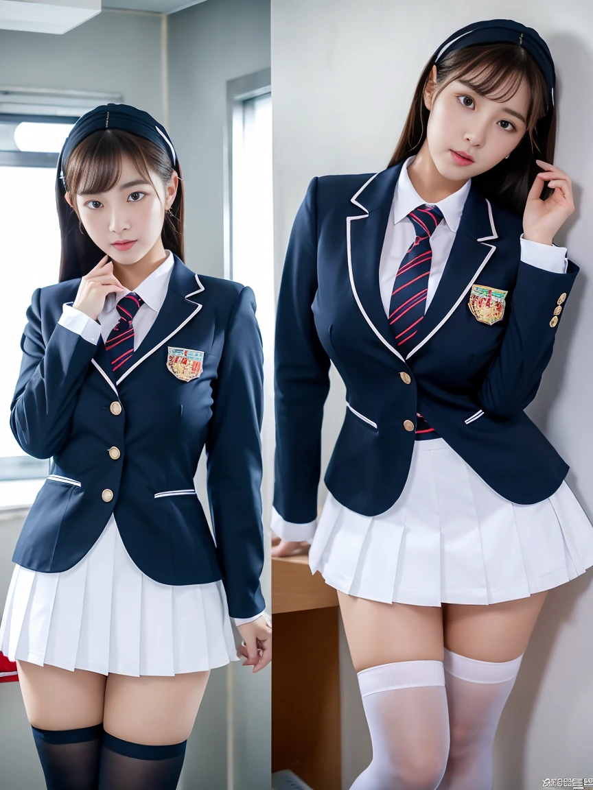 Korean Beauty Colossal tits full body Esbian School Uniforms dual Pubic  hair sh - SeaArt AI