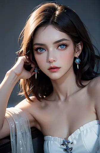 (masterpiece,best quality:1.2),ultra high res,(photorealistic), boho bob, blue eyes, sexy, petite, slim, extremely beautiful eye...