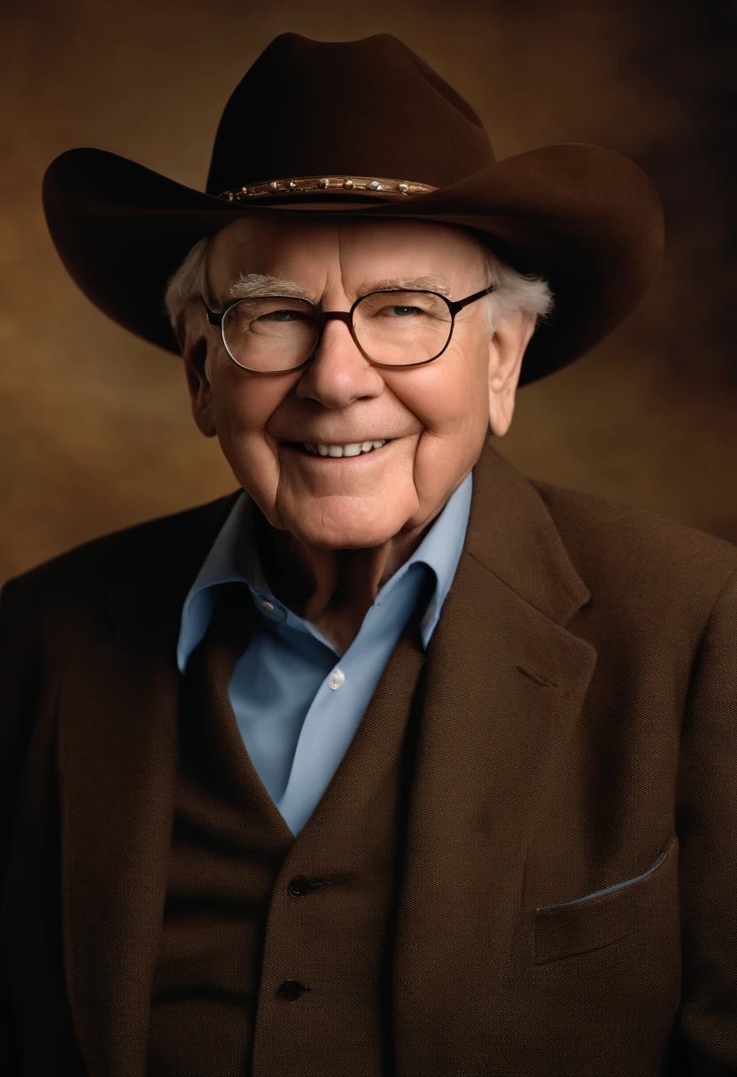 A close up of a man wearing a hat and glasses - SeaArt AI