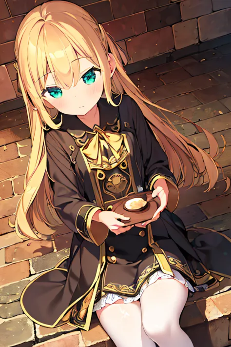 (best quality,highres:1.2),ultra-detailed,realistic:1.37,cute girl, beautiful detailed gold hear, Loli,