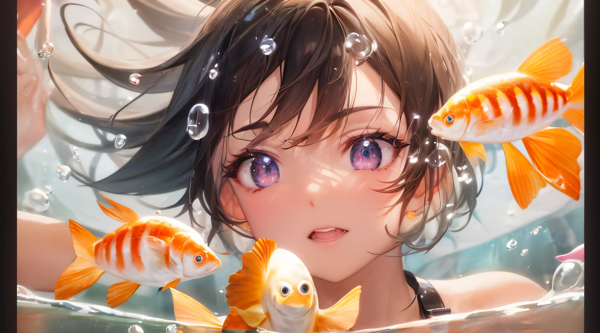 ArtStation - Cute fish girl
