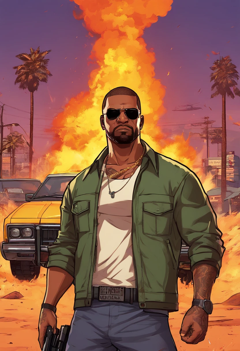 gta sa cj artwork