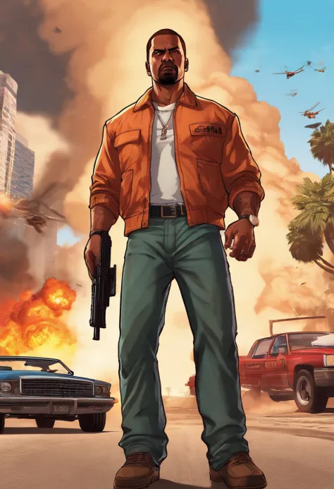 gta sa cj artwork