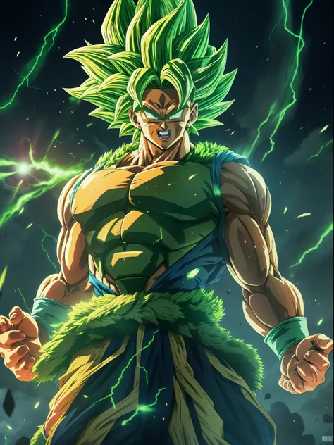 Legendary Super Saiyan Broly - SeaArt AI Model