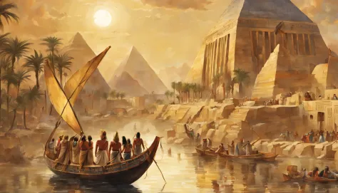 explore everyday life in ancient egypt, highlighting aspects such as society, economy, religion and culture. describe the import...