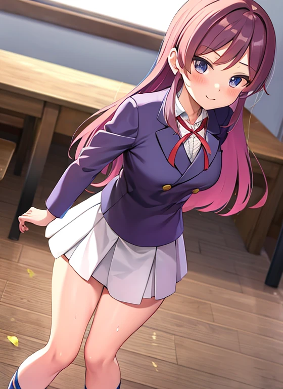 ran shibuki, fullbody,
school dress 1, ((masterpiece,highres)),