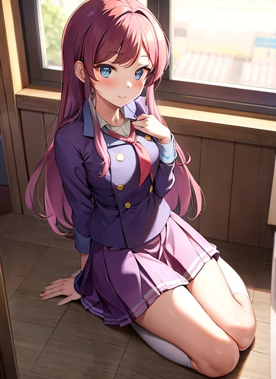 ran shibuki, fullbody,
school dress 1, ((masterpiece,highres)),