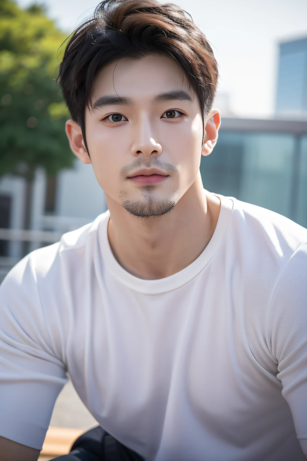 Korean male, Inspired by Peng Yuyan, 30 age old, 236 years old, Cute