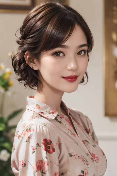 109
(a 20 yo woman,is standing), (a hyper-realistic), (high-level image quality), ((beautiful hairstyle 46)), ((short-hair)), (g...