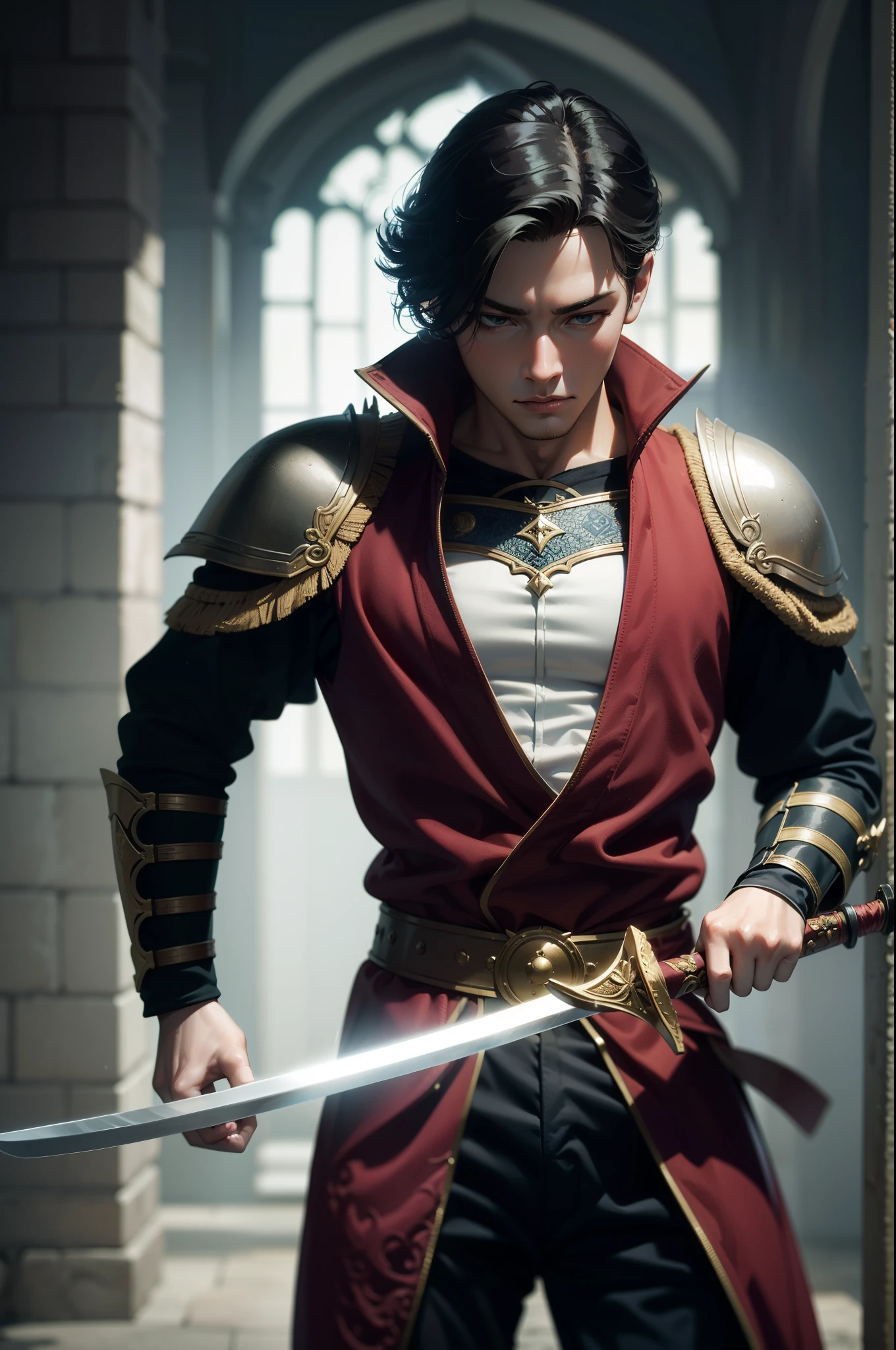 Our world is a magical world where swords and magic can magically turn into reality. In this world, there is a man named Kieran, Kieran is a passionate young swordsman with a passion for discovering the power of swords and magic.