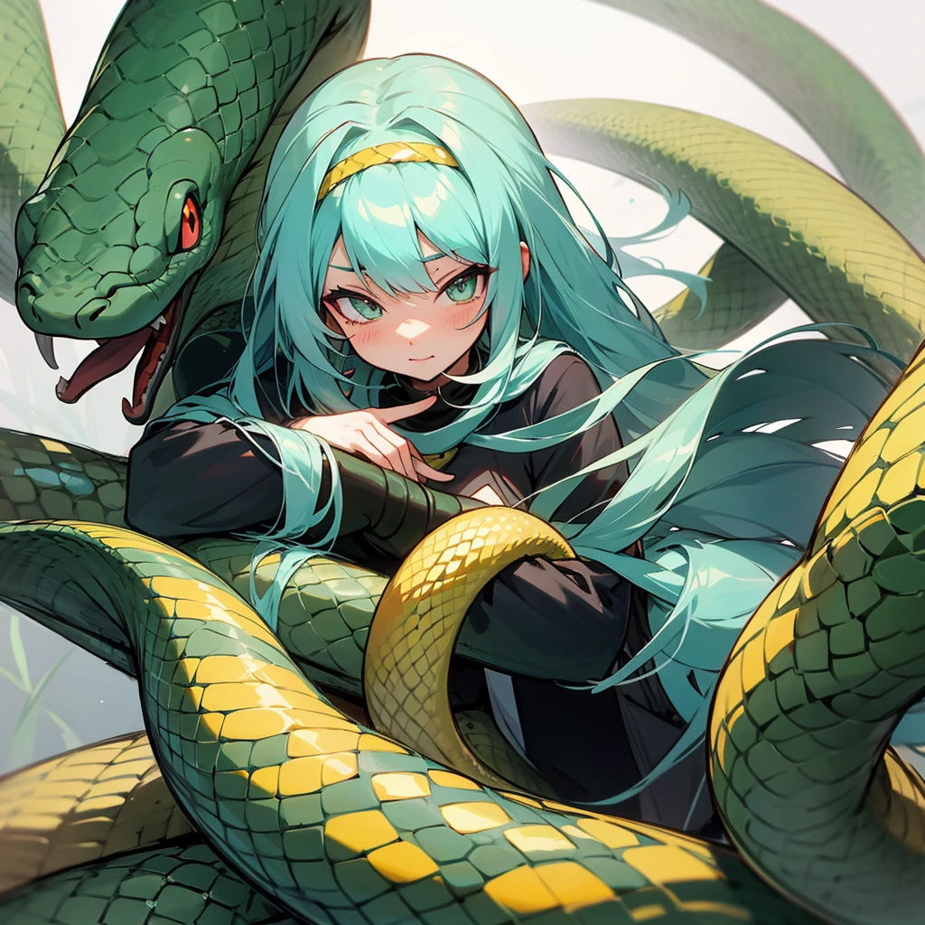 Anime hentai Snake girl - SeaArt AI