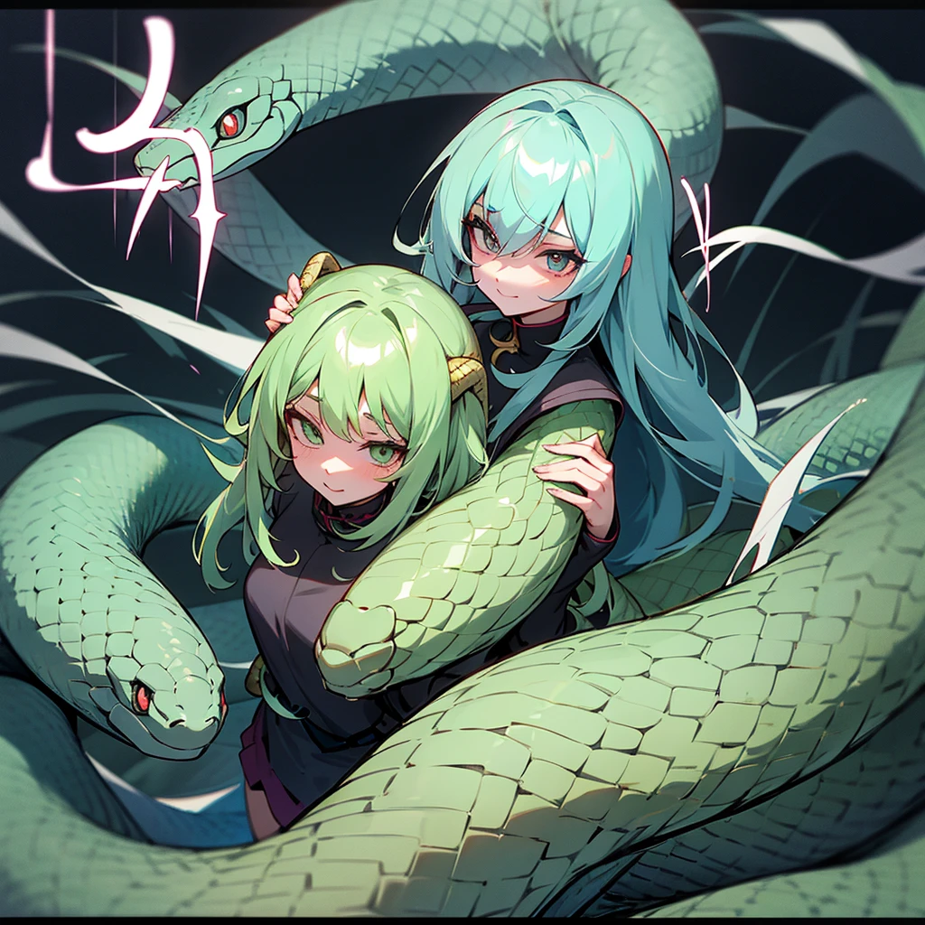 Anime hentai Snake girl - SeaArt AI