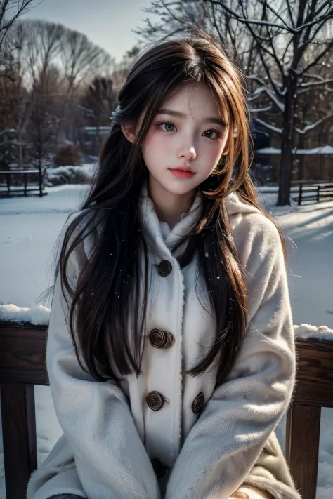 (best quality,4k,8k,highres,masterpiece:1.2),ultra-detailed,realistic,photorealistic:1.37,portrait,painting,illustration,snowing...
