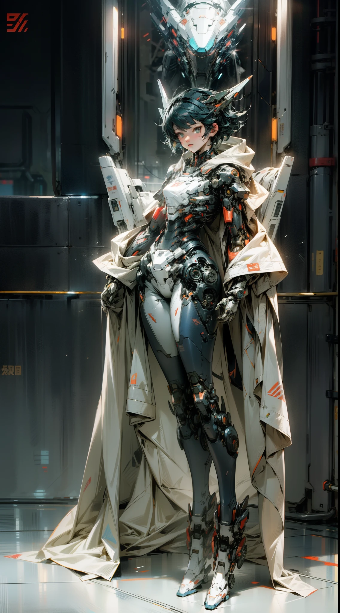 Pacific Rim Movie Mech，Full body lesbian，废墟