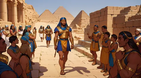 Go back in time and see the biblical story of the Israelites&#39; departure from Egypt