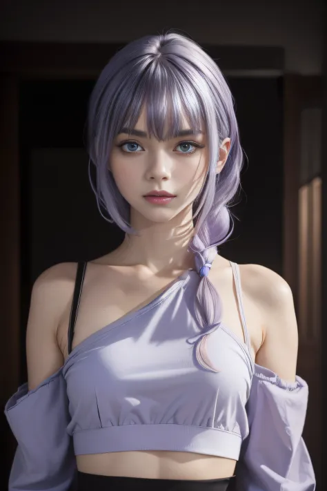 The tooltip for a given topic looks like this: "Girl with a European face, Aryan face, 20years old, Silvery-purple hair, pale pu...