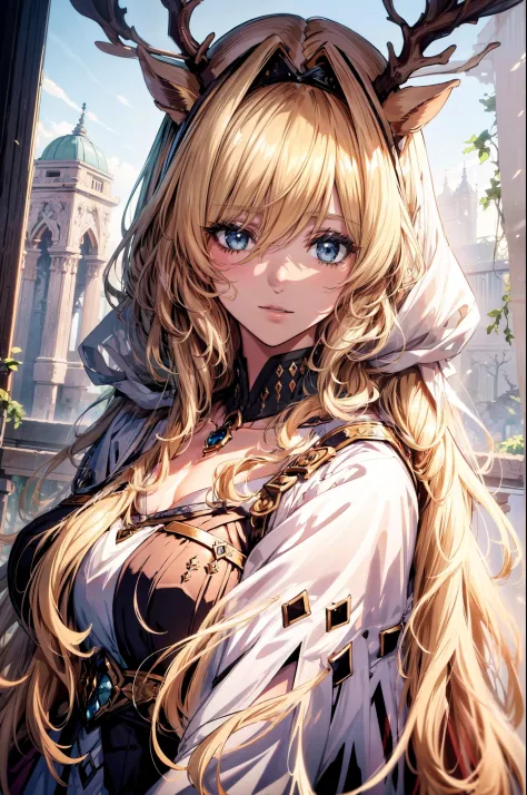 (Best quality at best, 4K, 8K, A high resolution, tmasterpiece:1.2), ultra - detailed, Noble maiden, exquisite facial features，L...