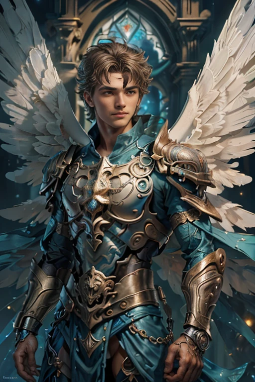 ((1 men)) 18 year old male angel, (( leather clothing)), ((not shirt)), (( with many majestic wings)), (( in the background cyberpunk city with full moon)), ((1 men)), (( 1 men)), (( 8K High Definition Portrait of an 1 Angel, (( angel with several majestic wings)), God of the Sea, god of the ocean, luthien, art of god, God of Greek mythology, god of moon, God of love and peace, beautiful god, Earth God Mythology, the god Eros, A stunning portrait of a god, Frank Kelly Freas, Style Karol Bak, ((beautiful face)), Ultra Definition, best qualityer, 32k ultra | | | | | | | | | | | | | | | | | | | | | | | | | | | | | | | | | | | | | | | | | | , ultra HD | | | | | | | | | | | | | | | | | | | | | | | | | | | | | | | | | | | | | | | | | |