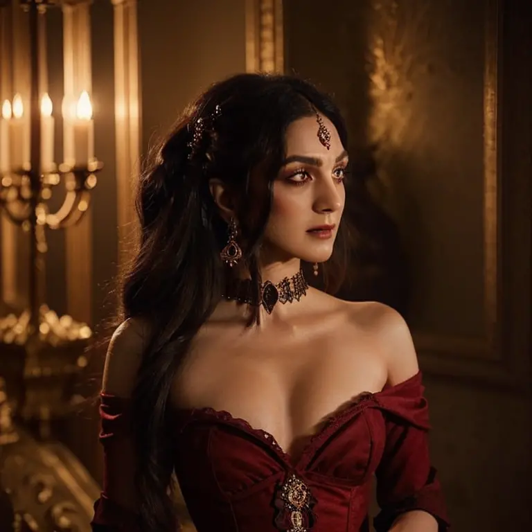 create an artistic masterpiece through advanced ai techniques, portraying a vampire princess with utmost precision and detail:

...